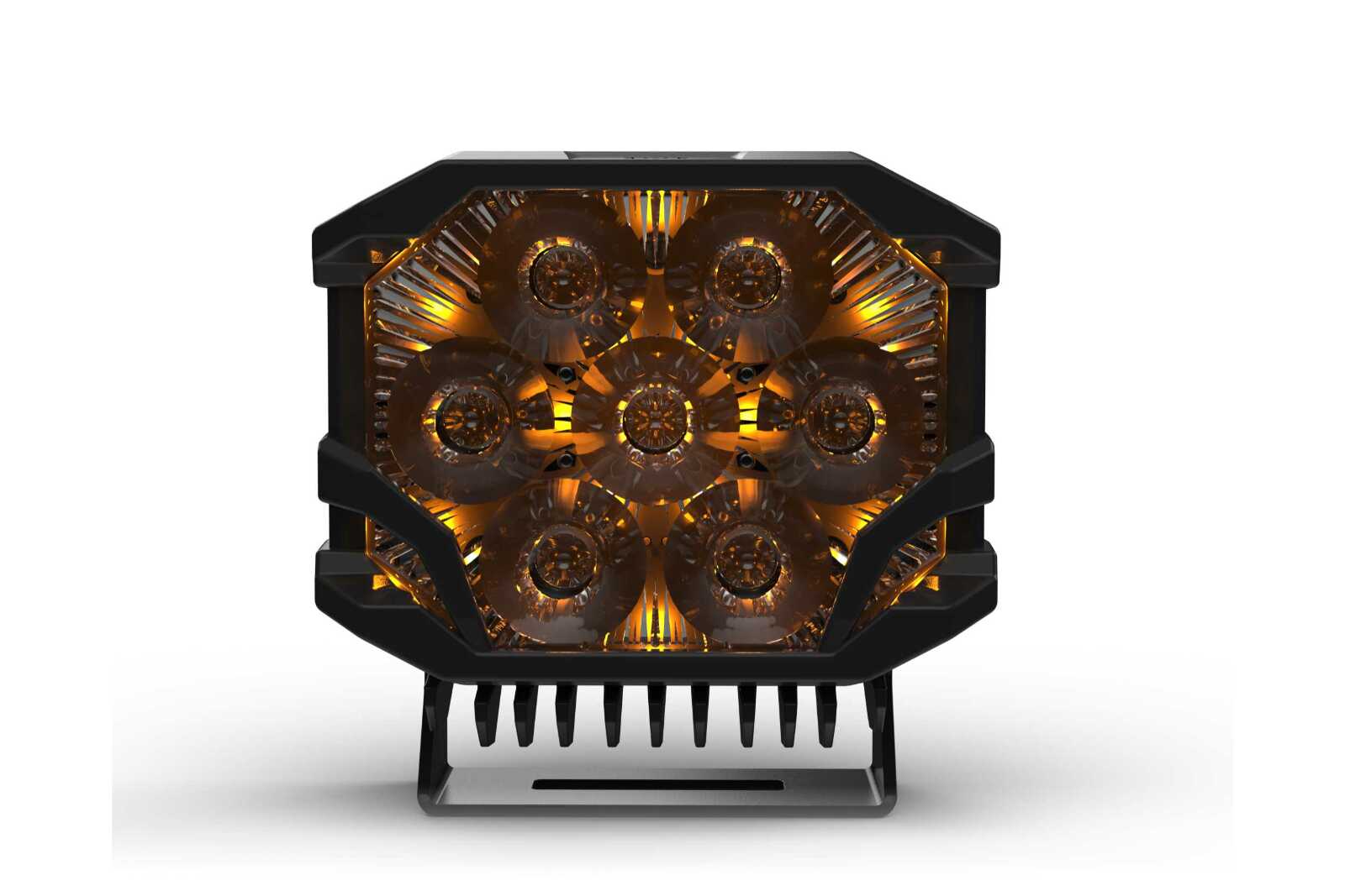 Morimoto BigBanger HXB LED Pod (Spot / Yellow / Each) -2