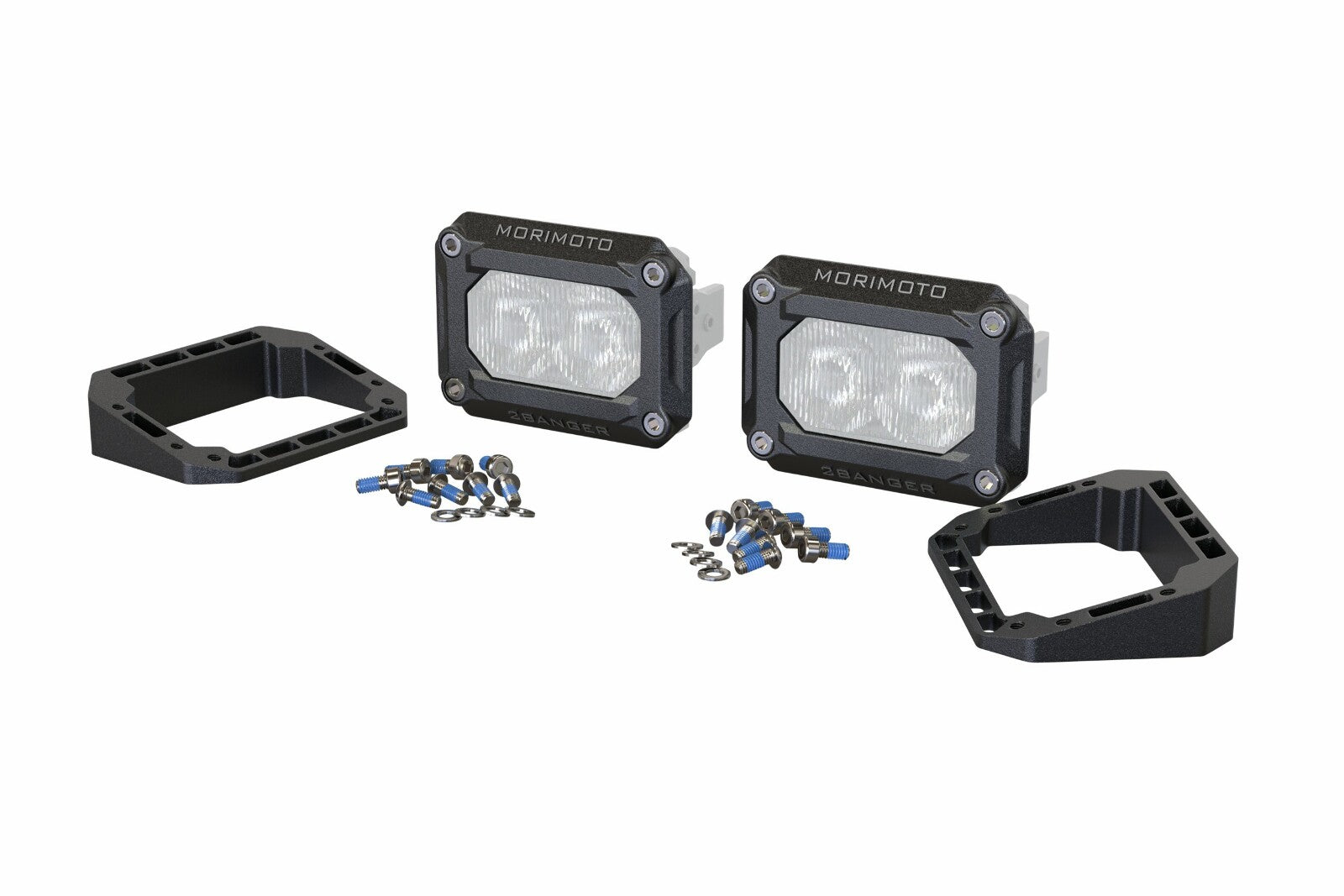 Morimoto Flush or Angled Mounting Kit Morimoto 2Banger -1