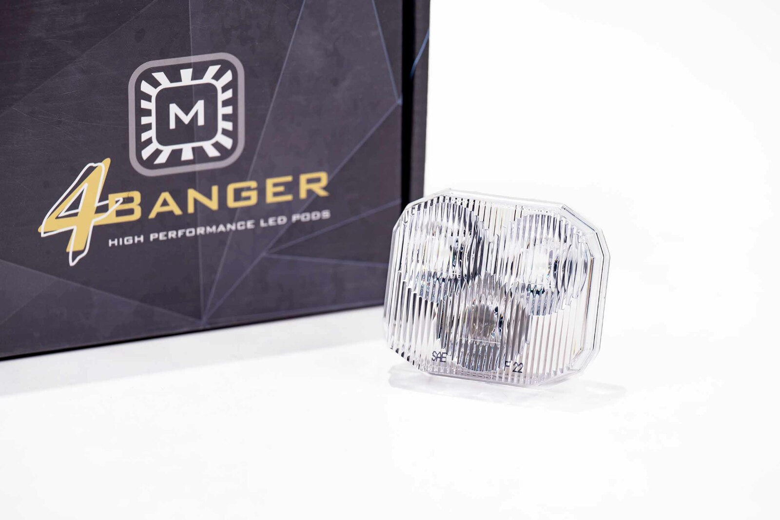 Morimoto Lens Only 4Banger (White, Wide, Each) -1