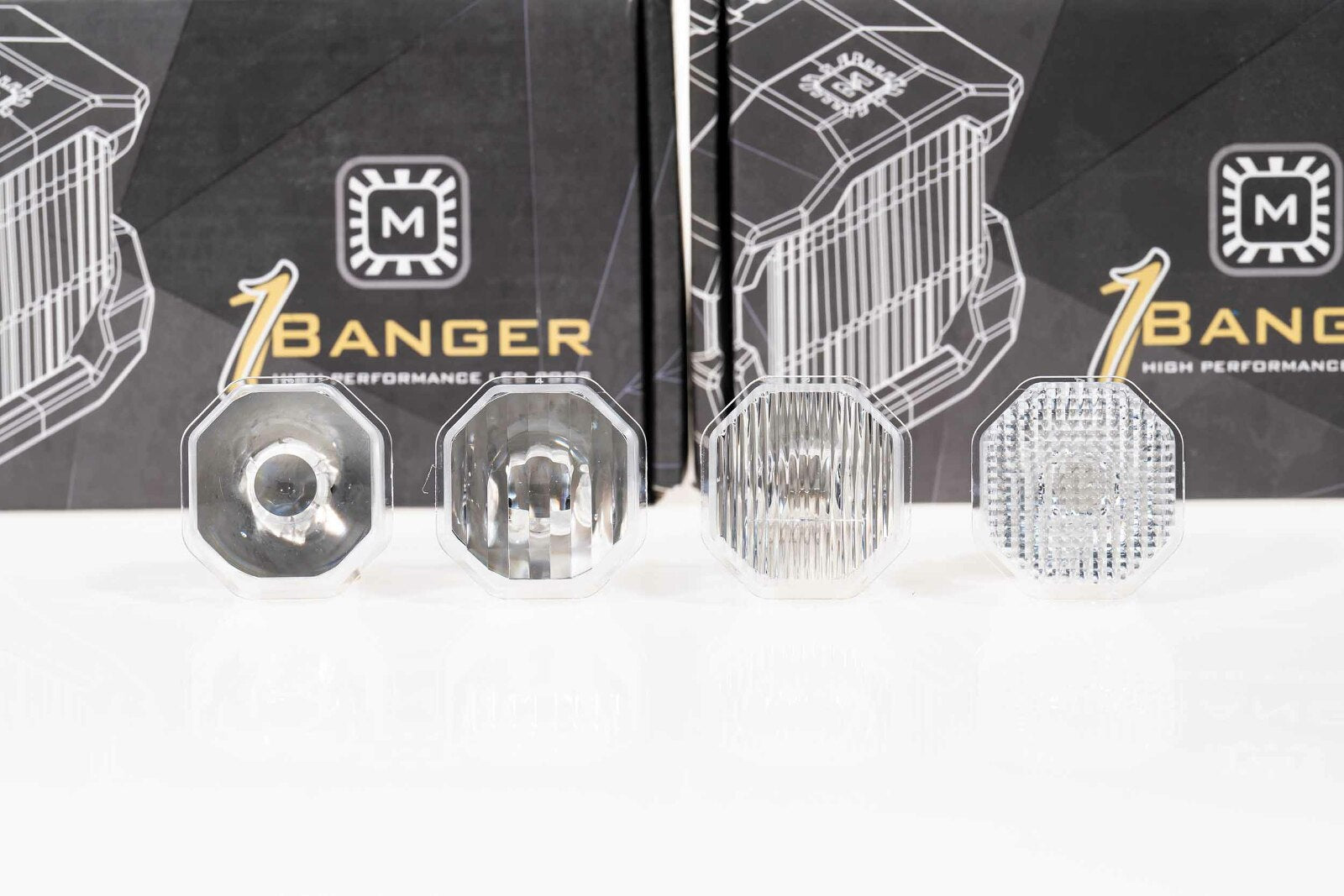 Morimoto Lens Only 1Banger (White, Flood, Each) -2