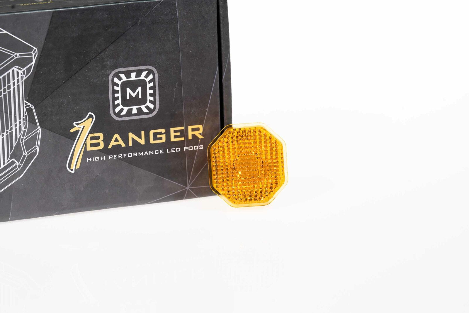 Morimoto Lens Only 1Banger (Yellow, Flood, Each) -1