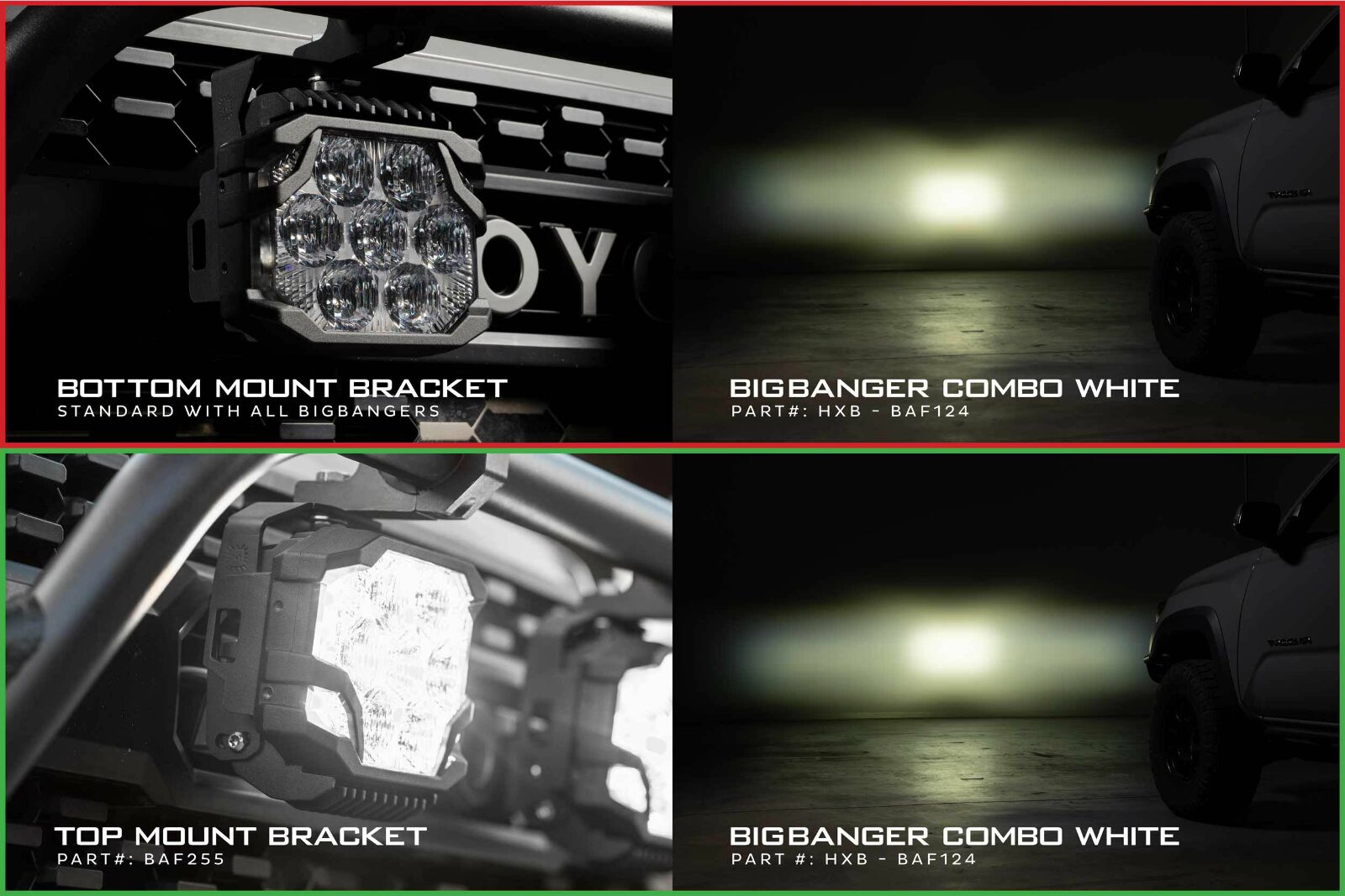 Morimoto BigBanger Mount: Top (Each) -5