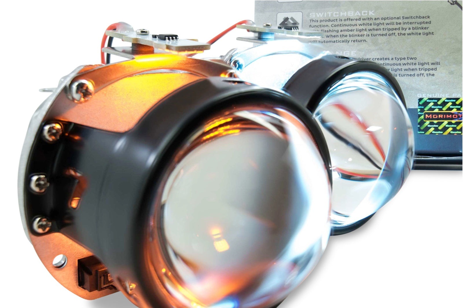 Morimoto GTR Lighting Demon Eye Bracket Mini H1 -2