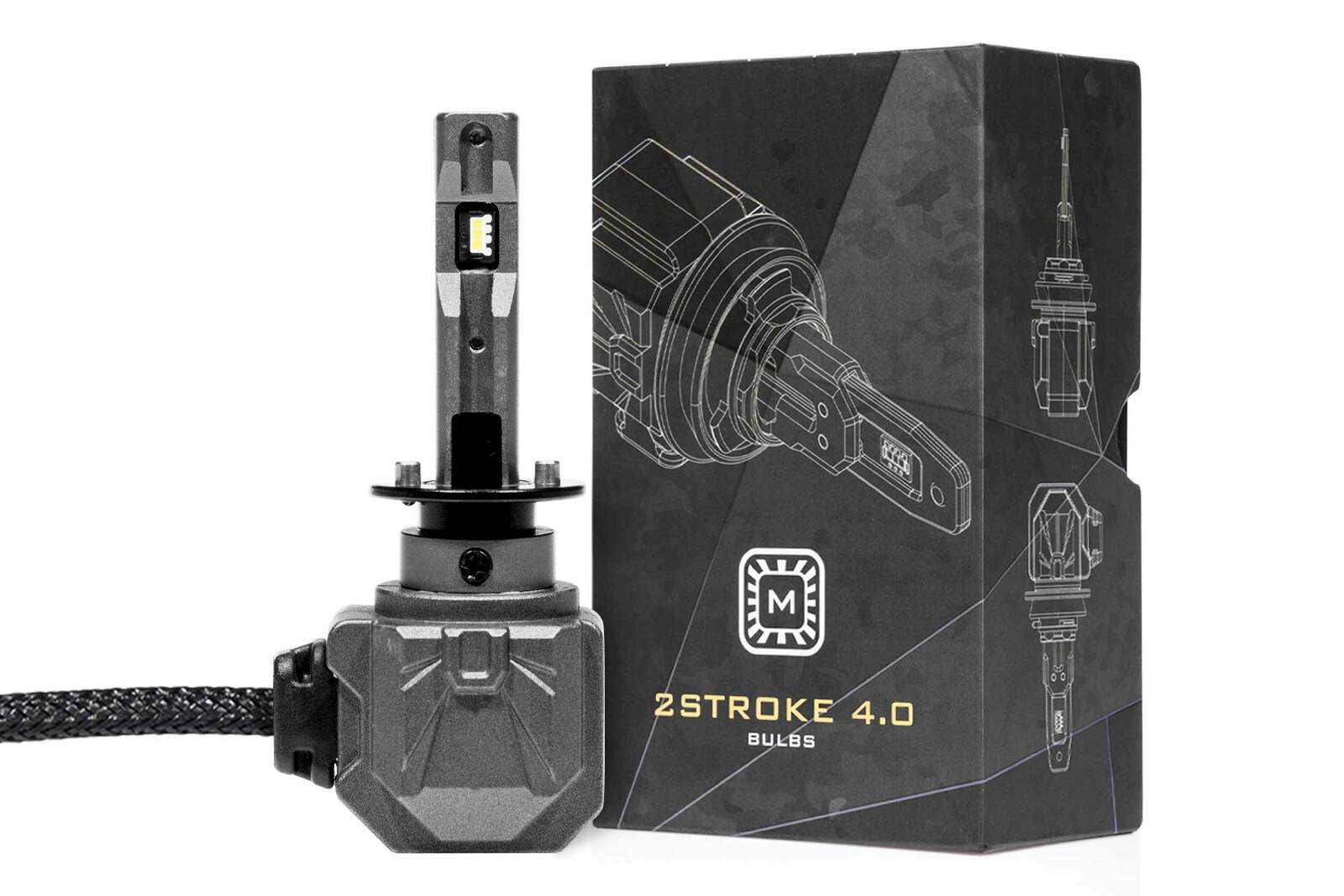 Morimoto H1 Morimoto 2Stroke 4.0 LED Bulb (Each) -1