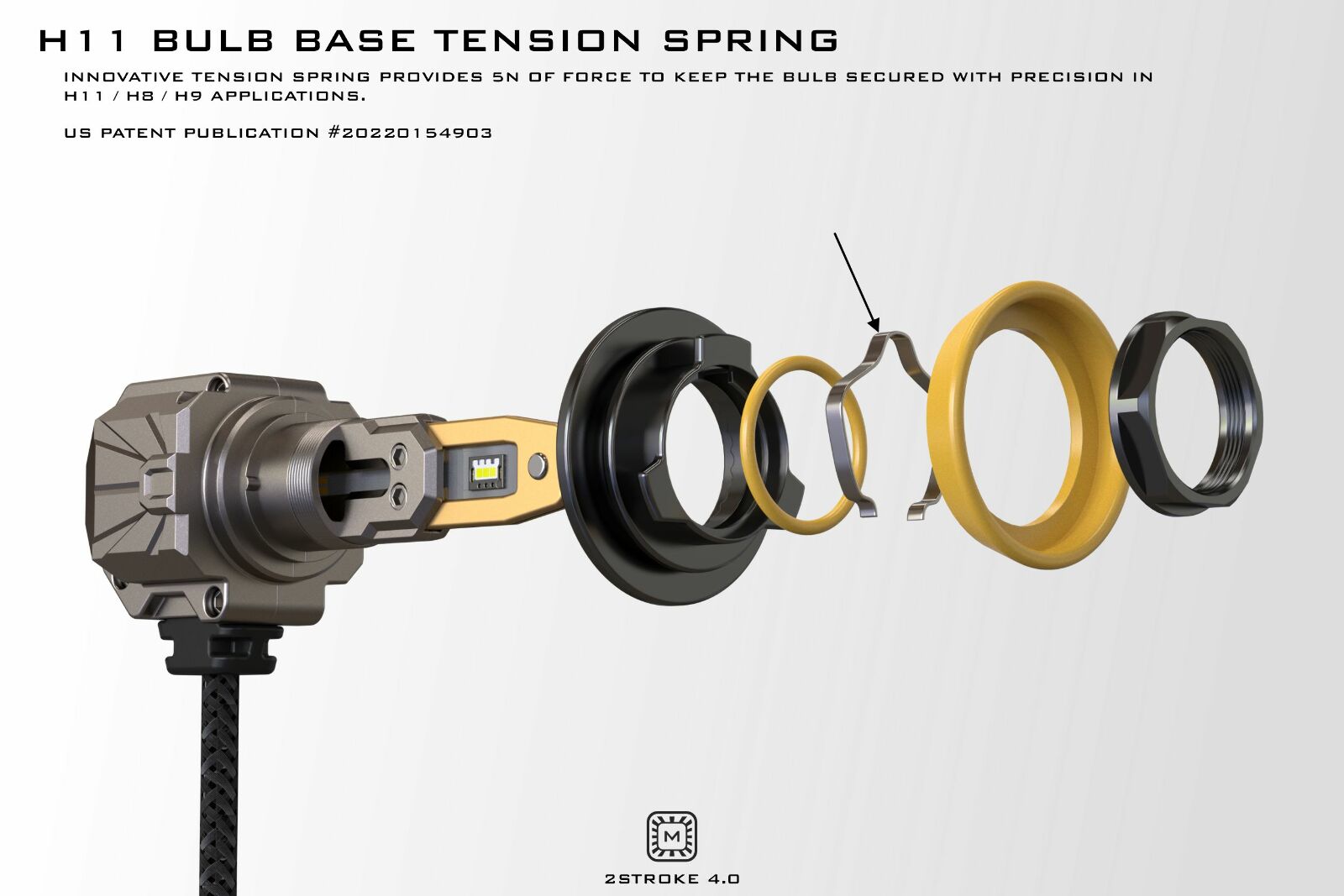 Morimoto H11/H9/H8 Morimoto 2Stroke 4.0 LED Bulb (Each) -9