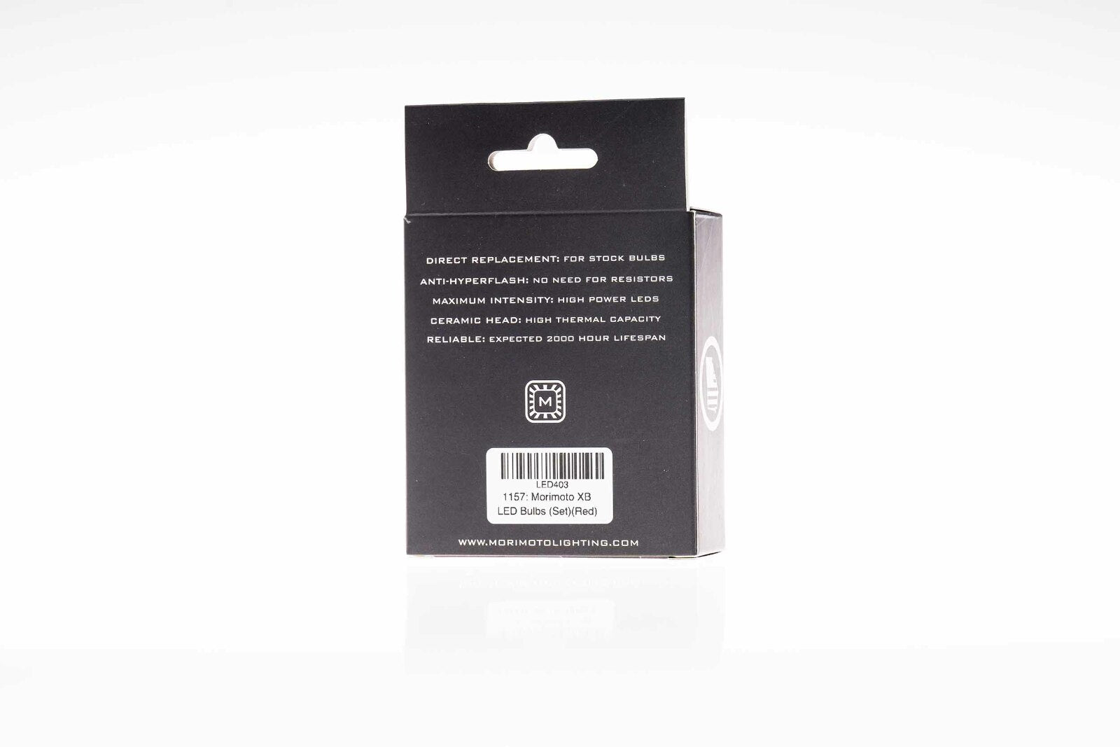 Morimoto Profile 1157 XB LED Bulbs (Red, Set) -3