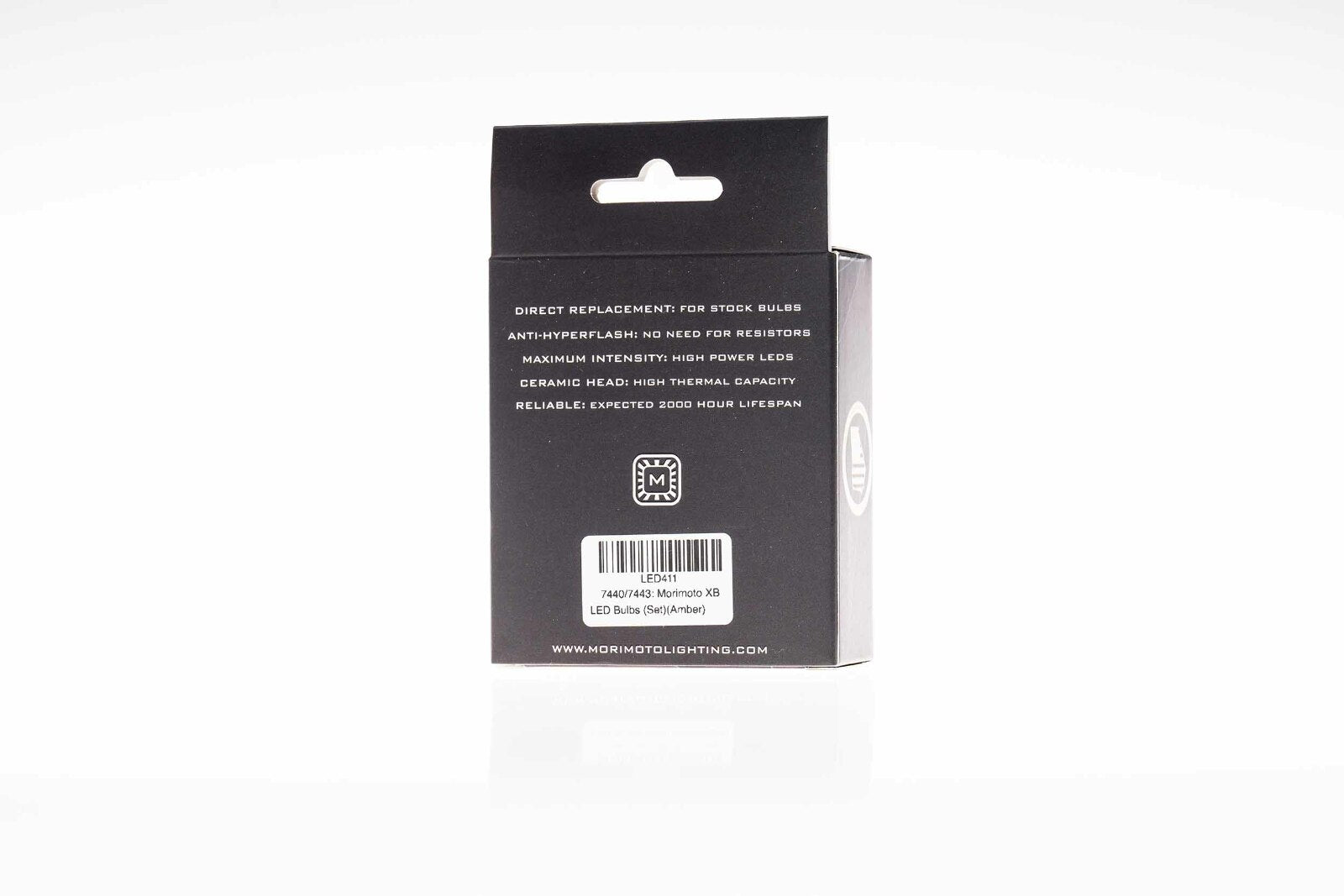 Morimoto 7440/7443 XB LED Bulbs (Amber, Set) -3