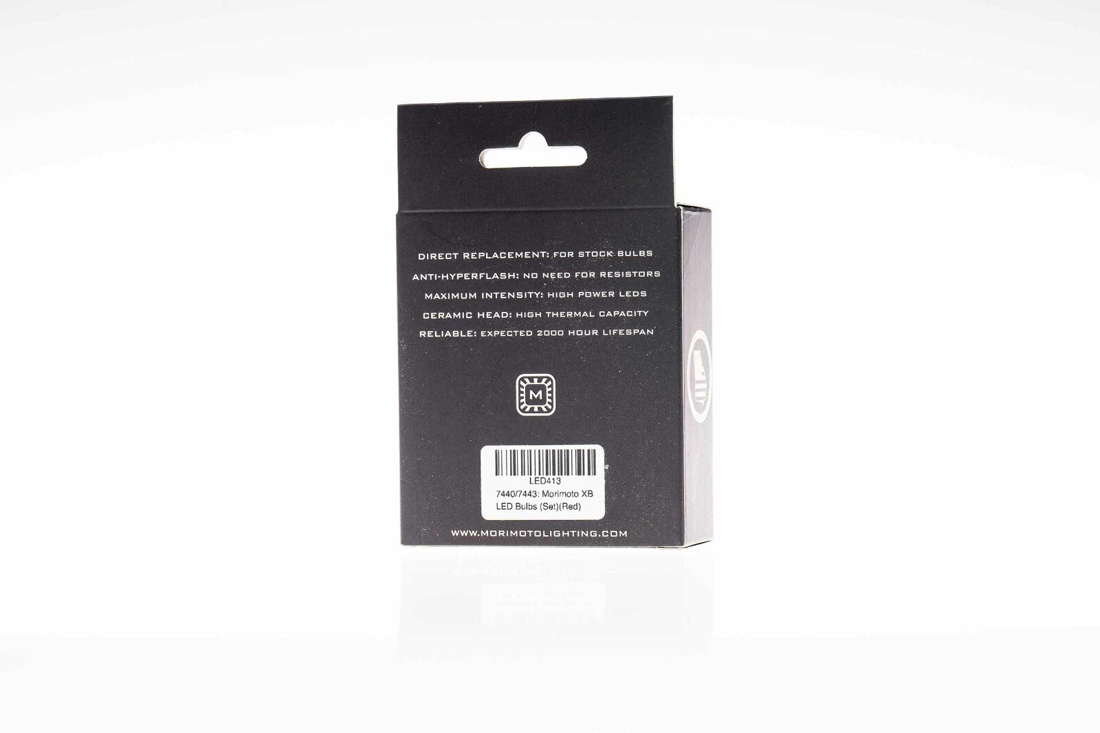 Morimoto 7440/7443 XB LED Bulbs (Red, Set) -3