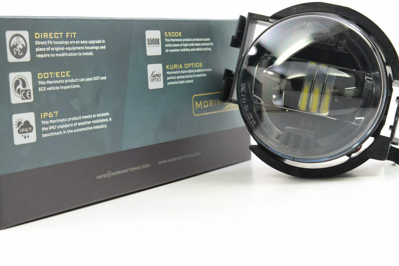 Morimoto XB LED Fogs: Type X (Pair) -4