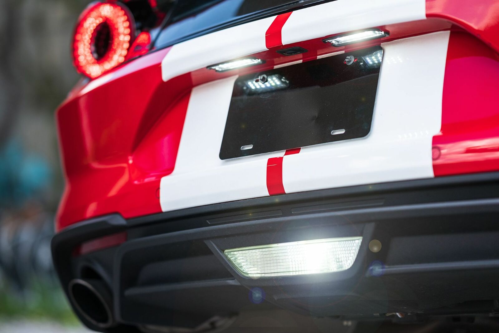 Morimoto XB LED License Plate Lights Ford Mustang (15-20, Set) -5