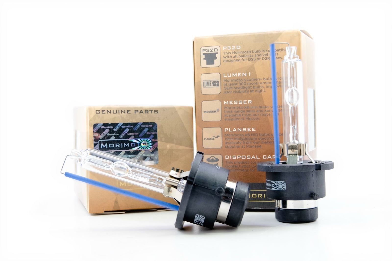 Morimoto D2S XB 5800K 55w HID Bulbs (Pair) -3