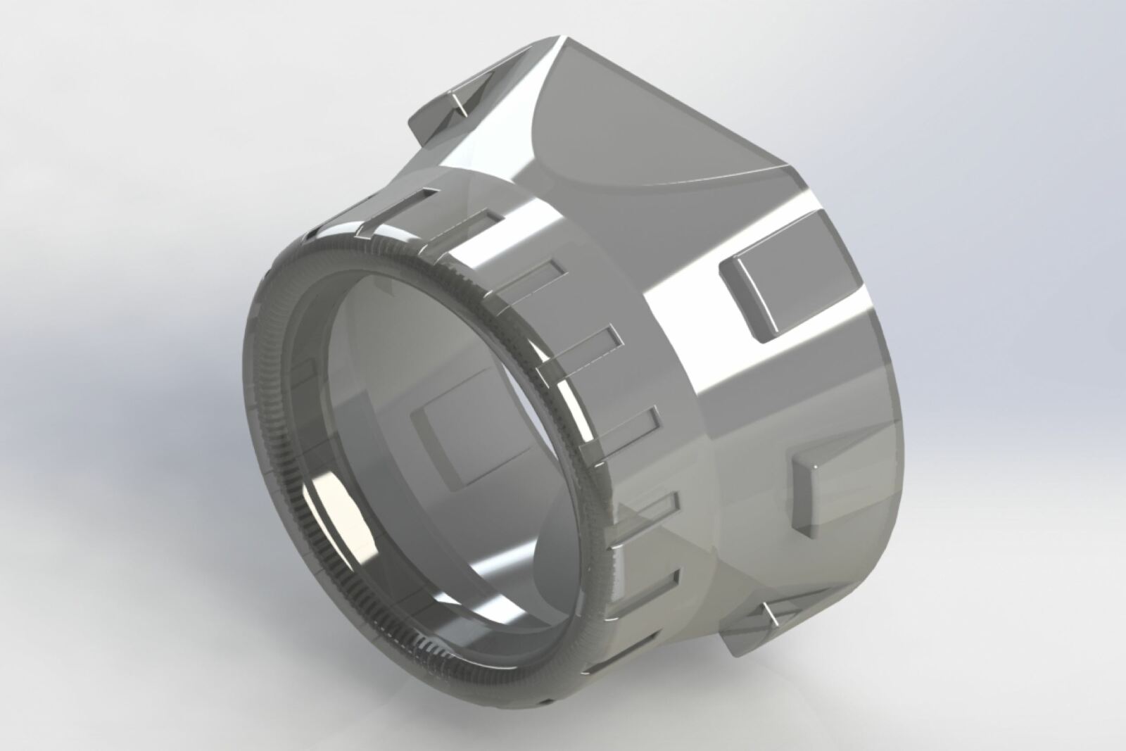 Morimoto Mini Graphite Projector Shroud -3