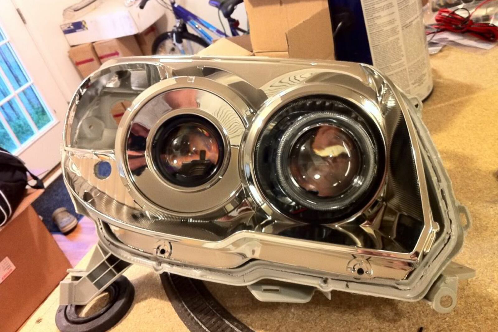 Morimoto Mini Graphite Projector Shroud -5