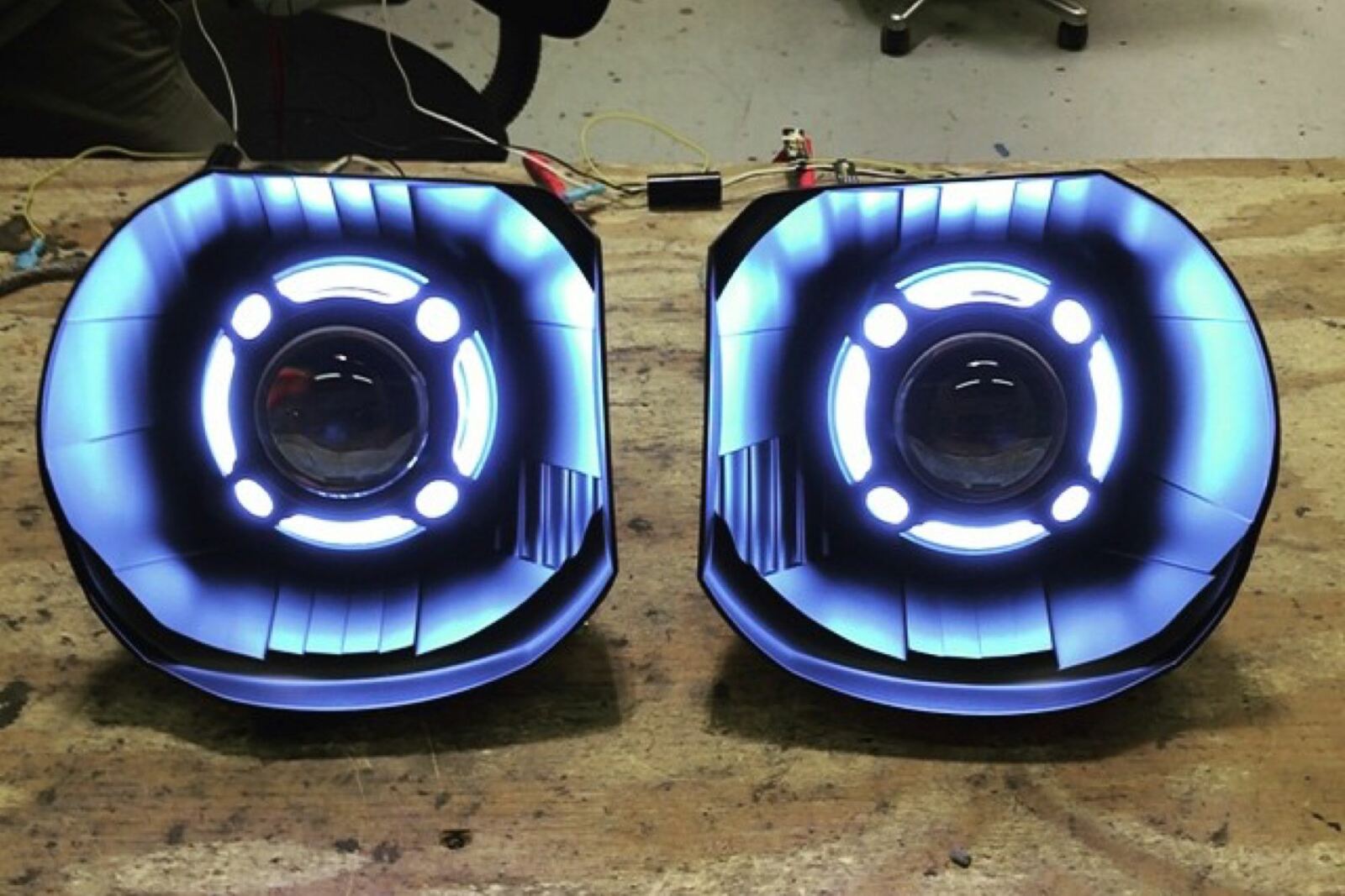 Morimoto Panamera Projector Shroud -8