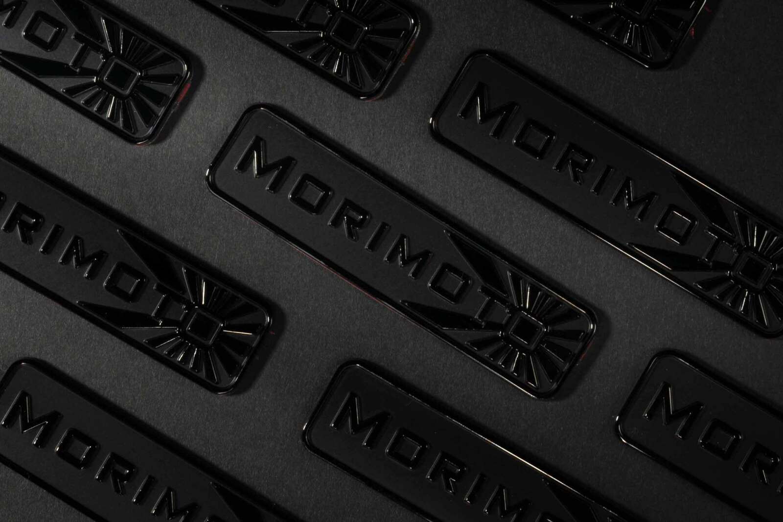 Morimoto GTR Lighting Badge Morimoto (Black Chrome) -4
