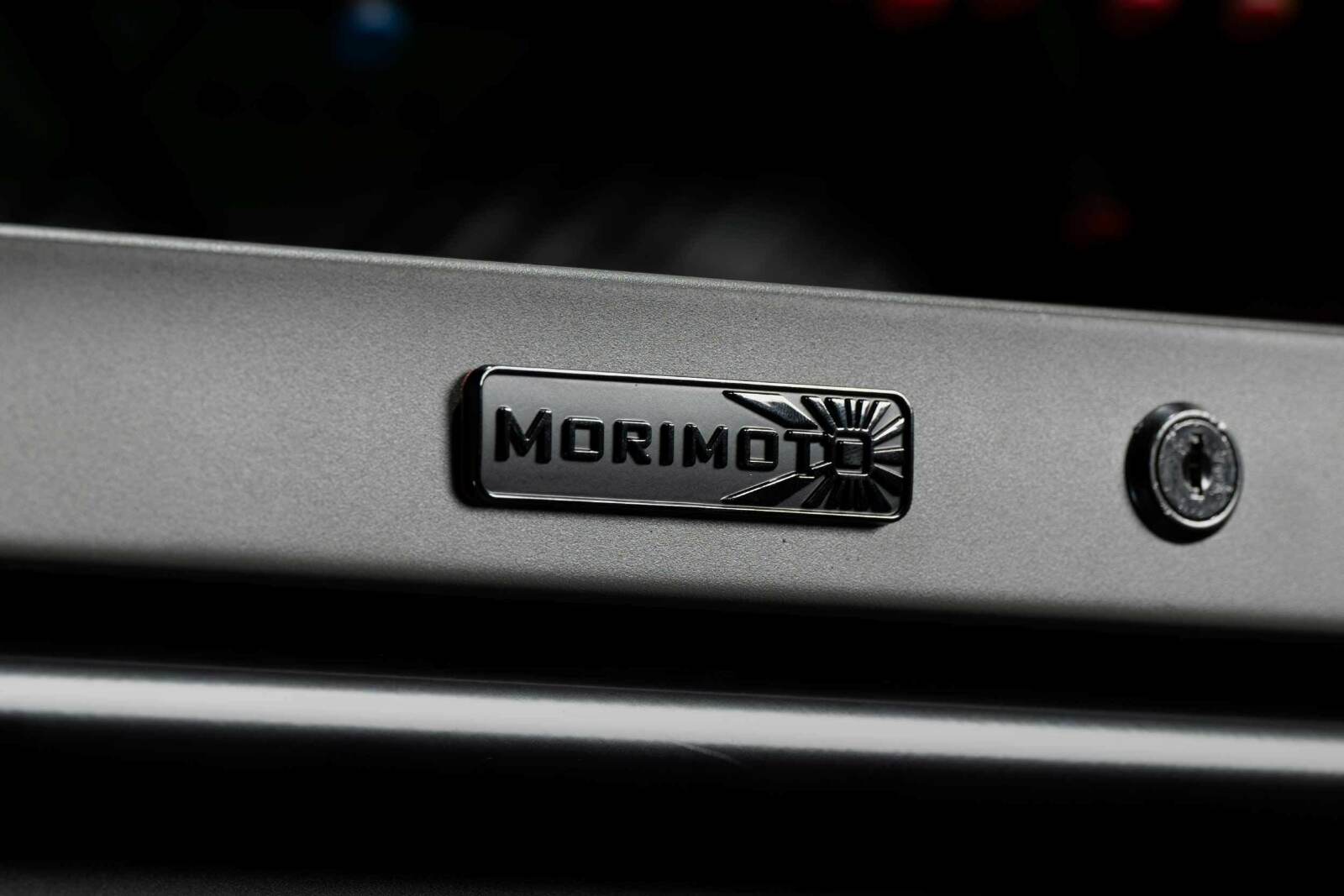 Morimoto GTR Lighting Badge Morimoto (Black Chrome) -5