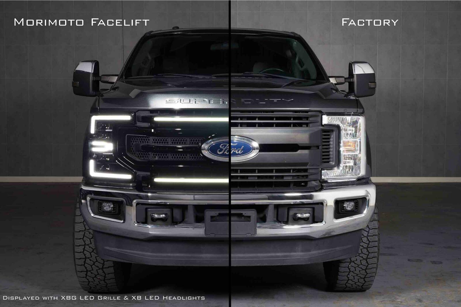 Morimoto XBG for Ford Super Duty Front End Conversion Kit (17-19 to 20-22) -9