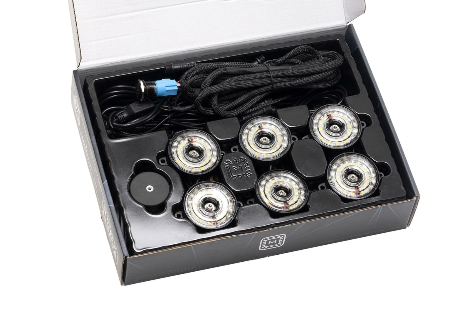 Morimoto Rock Light Kit: White LED / 6 Pack -2