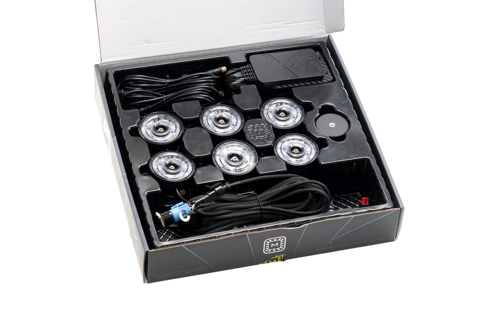 Morimoto Rock Light Kit: RGB LED / 6 Pack -2