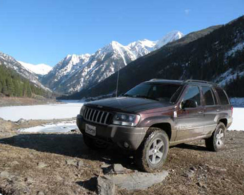 Jeep Grand Cherokee WJ 2.5" Suspension Lift Kit w/ Shocks 1999-2004 w/ Fox Shocks and Sway Bar Links