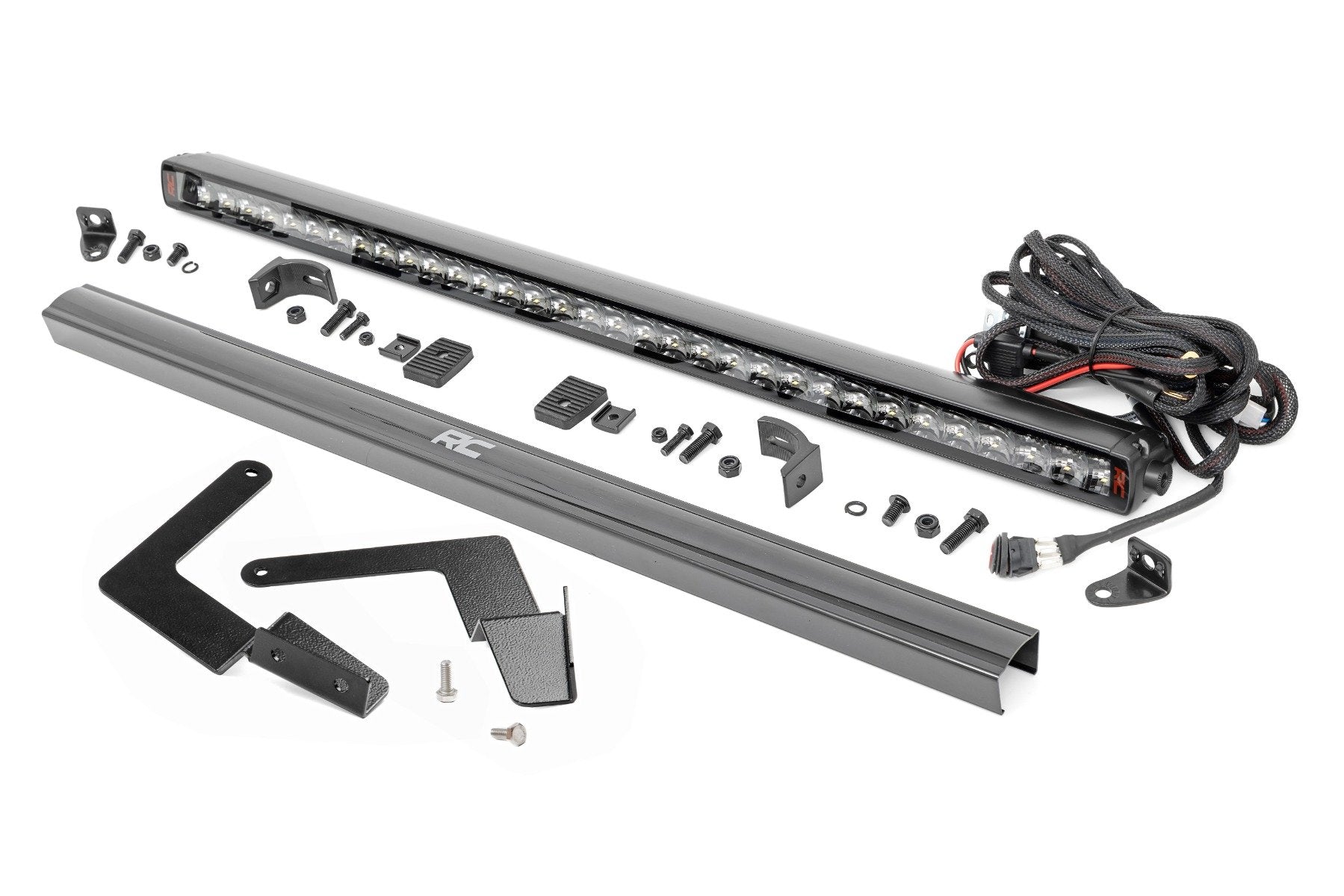 Rough Country LED Grille Mount 30" Spectrum Single Row Toyota Tacoma 16-23 80668