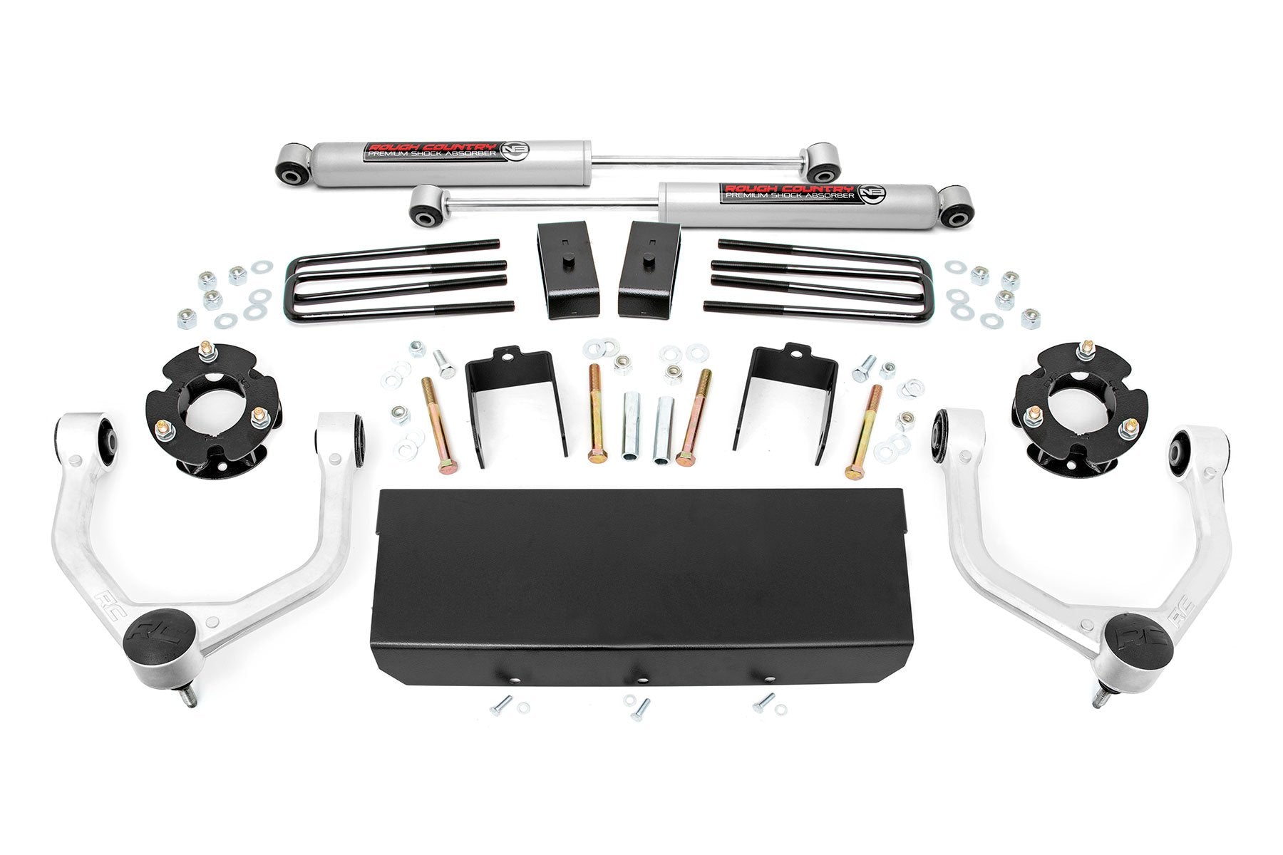 Rough Country 3in For Nissan Bolt-On Lift Kit 16-21 Titan XD 83630