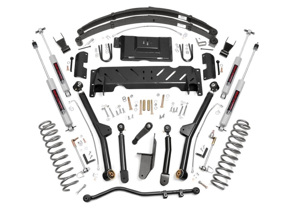 Rough Country 6.5" Long Arm Susp Lift Kit For Jeep Cherokee XJ 1984-01 NP231 67222
