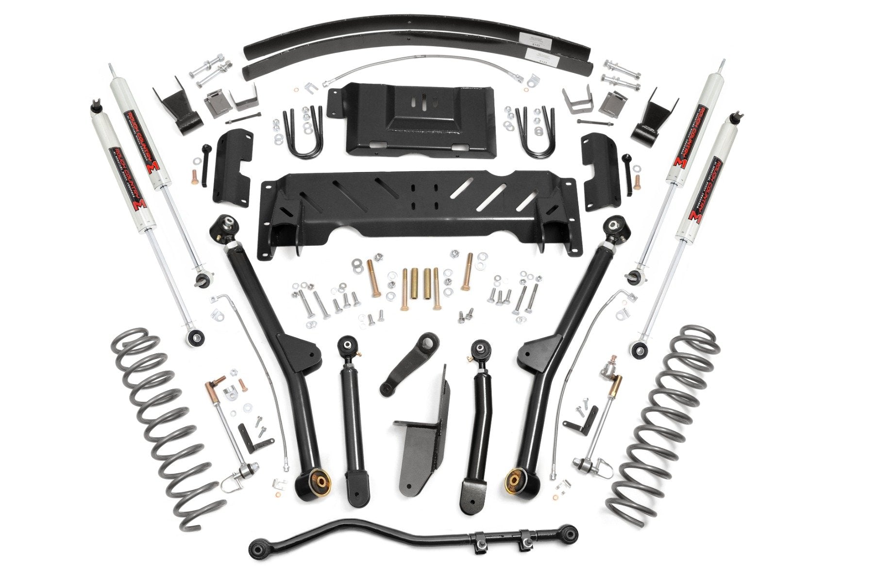 Rough Country 4.5" Long Arm Kit for Jeep Cherokee XJ 84-01 RR AAL NP231 M1 Shock 68940