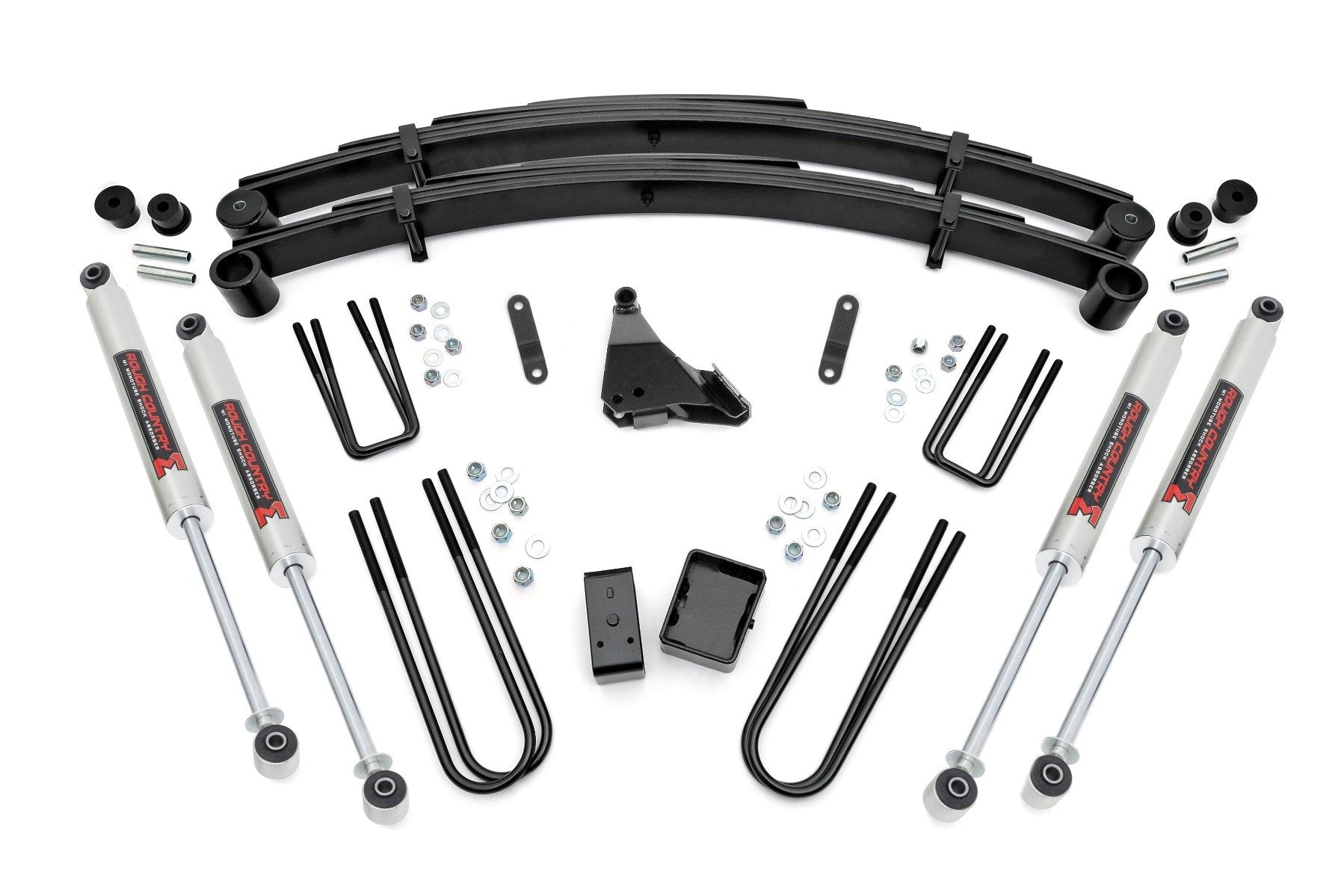 Rough Country 6 Inch Lift Kit Rear Blocks M1 For Ford SuperDuty 99-04 49640