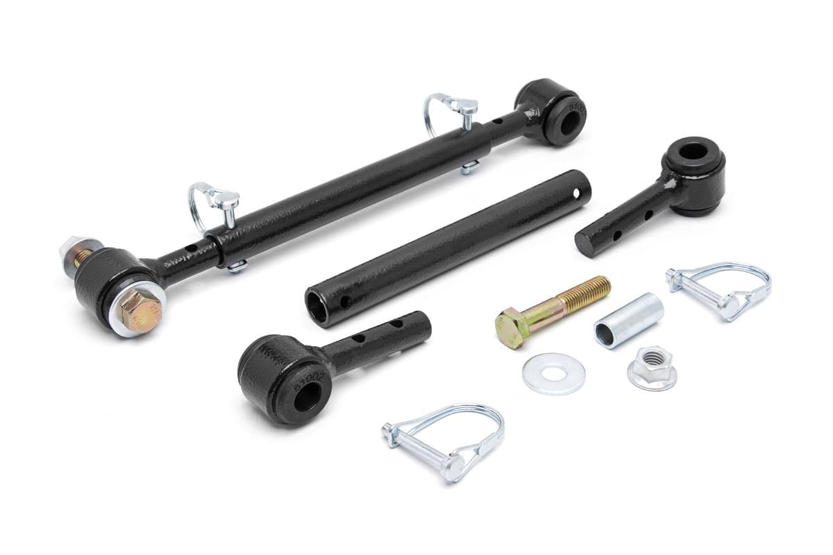 Rough Country Jeep Front Sway-bar Disconnects 4-6in 1186