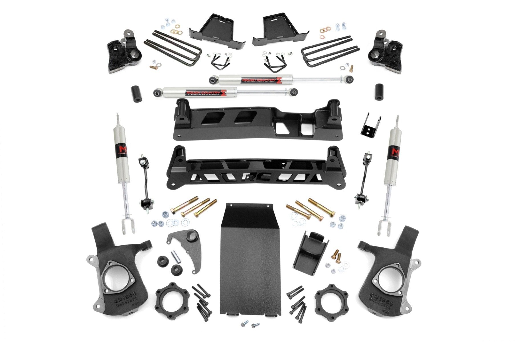 Rough Country 4" Lift Kit M1 Silverado Sierra 1500 4wd 99-06 & Classic 25840