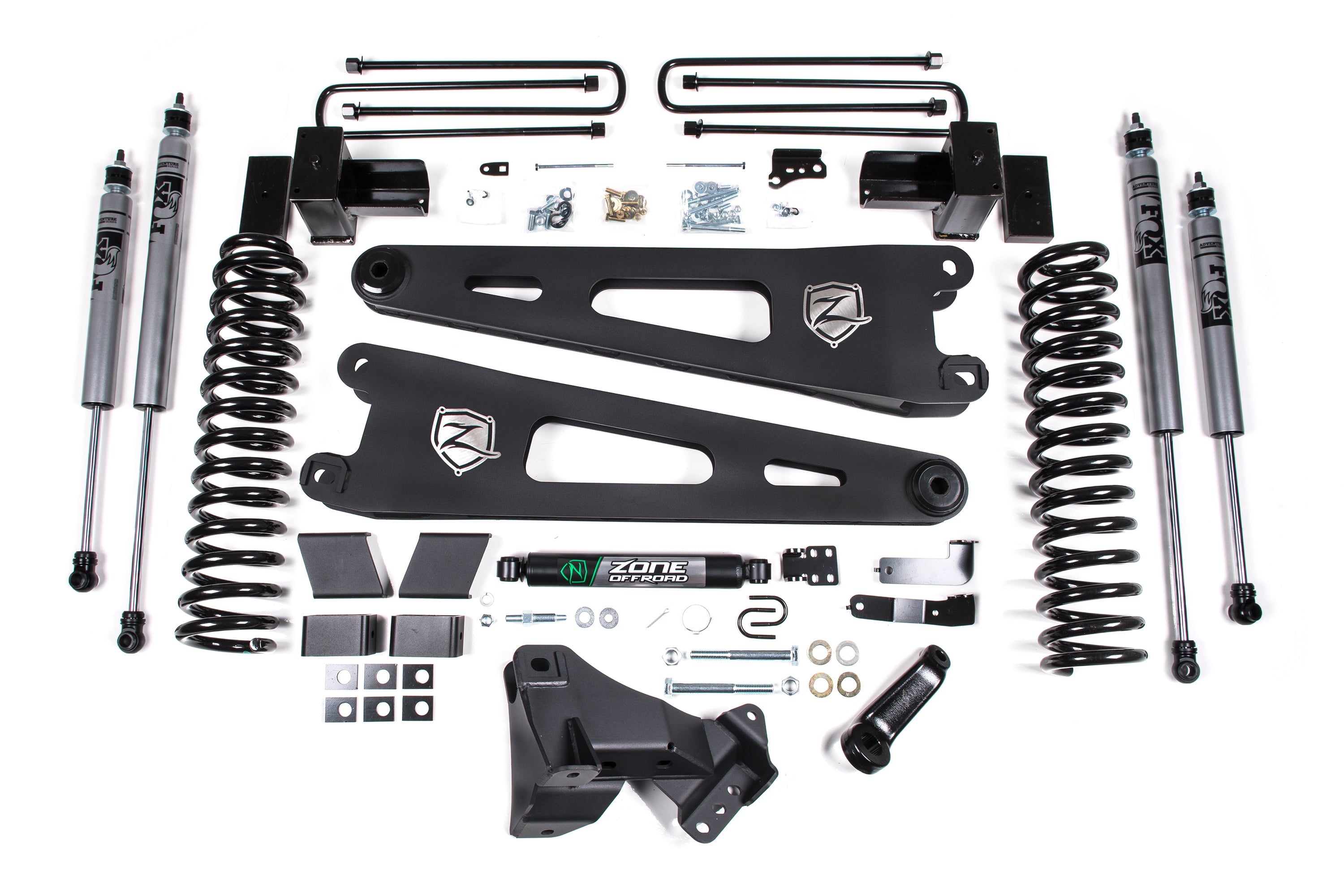 4 Inch Lift Kit w/ Radius Arm | Ford F250/F350 Super Duty (17-19) 4WD | Gas