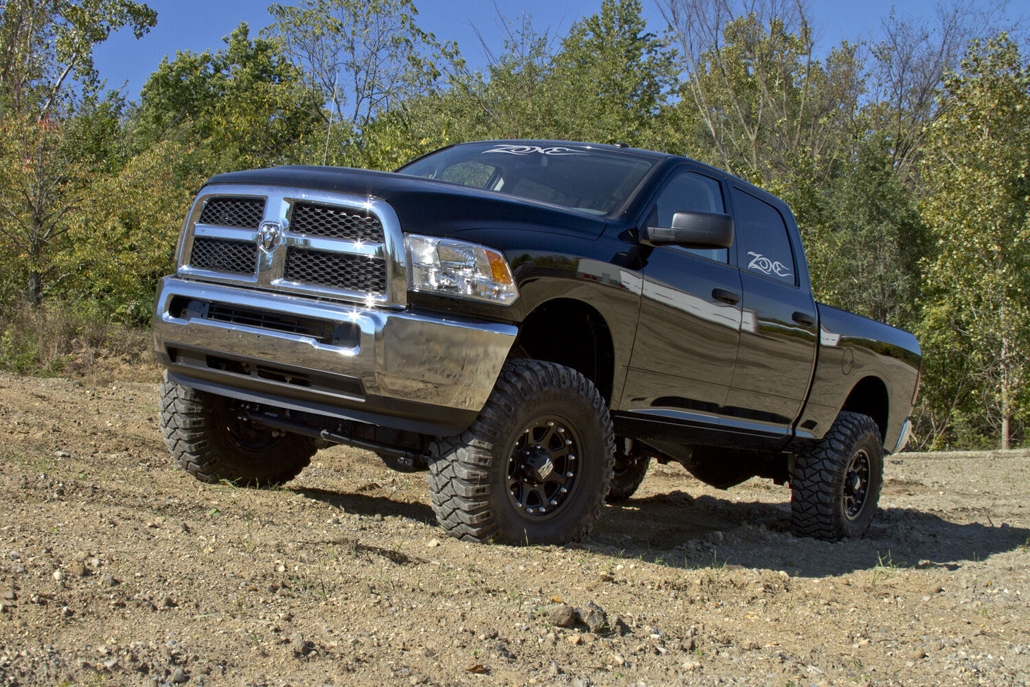 Zone Offroad for Ram 2500 Gas 5.5" Suspension Lift Kit 14-18 4wd