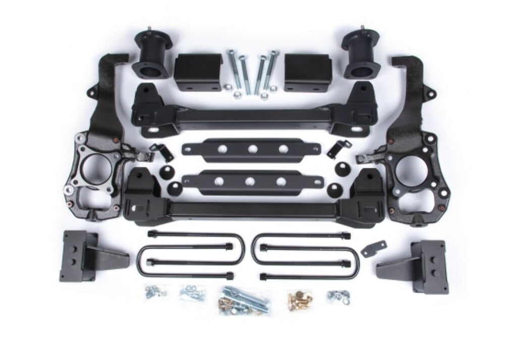 2021-2024 Ford F150 2wd 6" Suspension Lift Kit, 3.25" Rear Lift, Block; Spacer Front, Fox Adv Series Rear