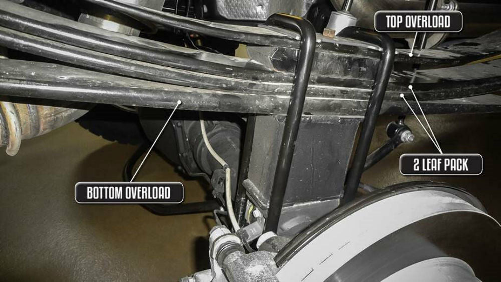 Zone Offroad for Ford Super Duty 4" Suspension Lift Kit 2017 4wd Diesel (F48)