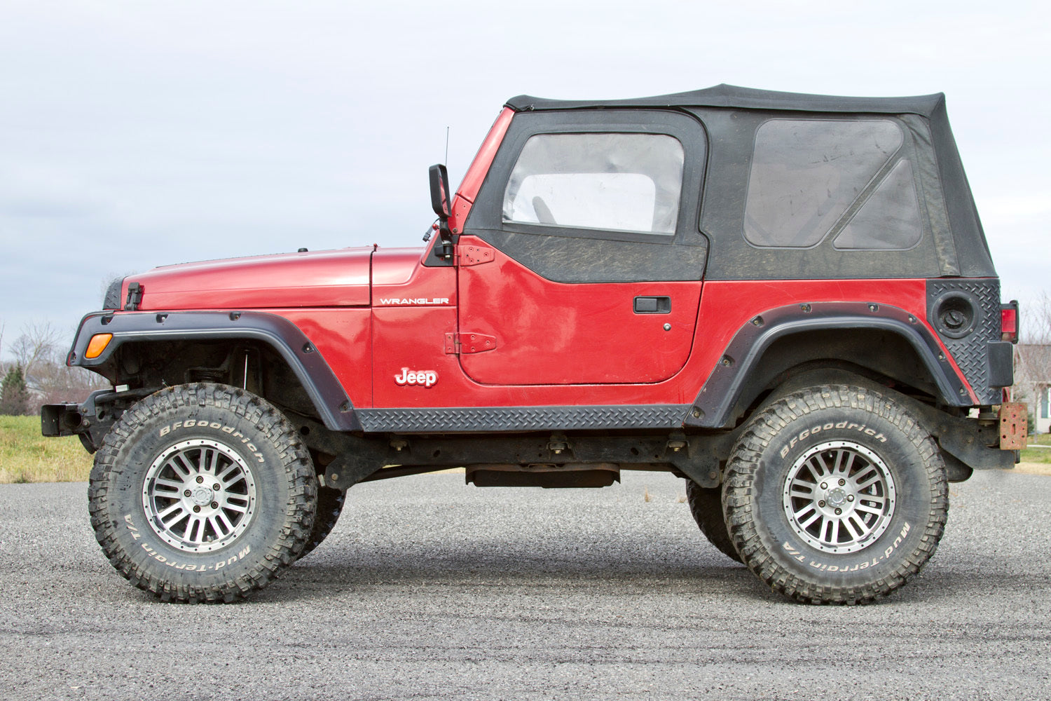 Zone Offroad 4.25" Fixed Front Sway Bar Links for 97-06 Jeep Wrangler TJ