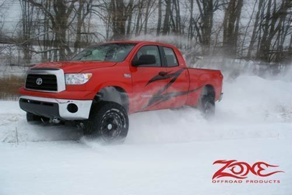 Zone Offroad 5" Suspension Kit w/ Nitro Upgrade for Toyota Tundra 07-14