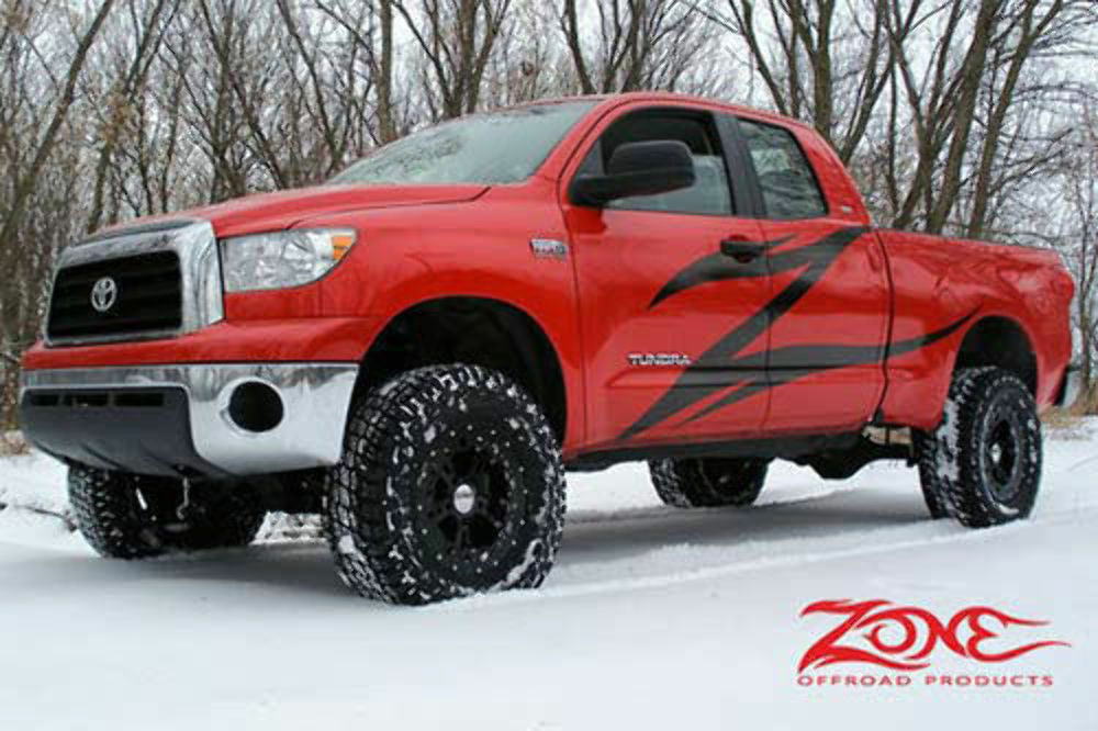 Zone Offroad 5" Suspension Kit w/ Nitro Upgrade for Toyota Tundra 07-14