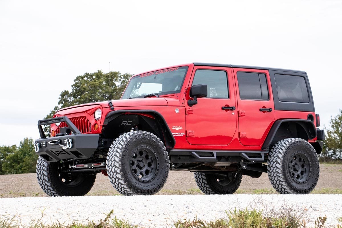 Rough Country Jeep Angry Eyes Replacement Grille 07-18 Wrangler JK 10524