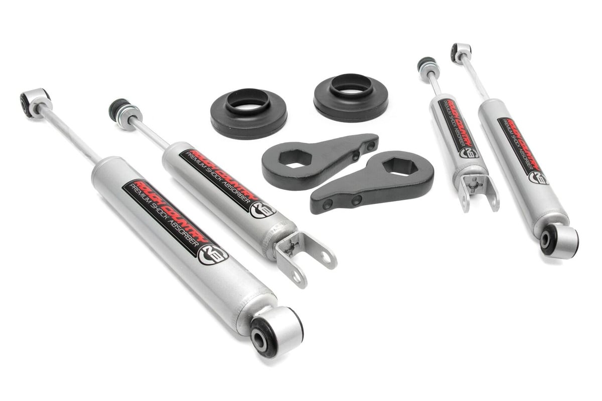 Rough Country Chevy GMC Tahoe Yukon 2" Leveling Kit w/N3 Shocks 00-06 4WD Z-71 27030