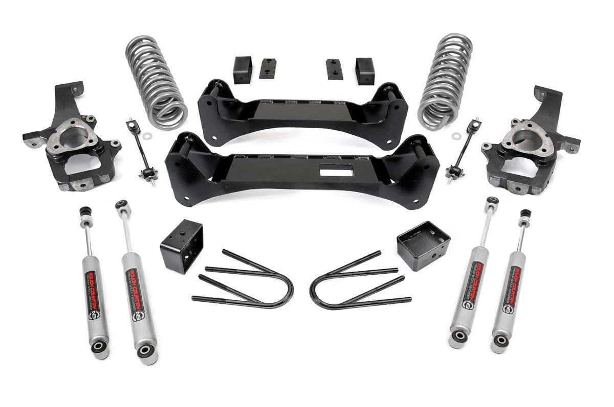 Rough Country 6 Inch Lift Kit For Dodge 1500 2WD (2002-2005) 37630