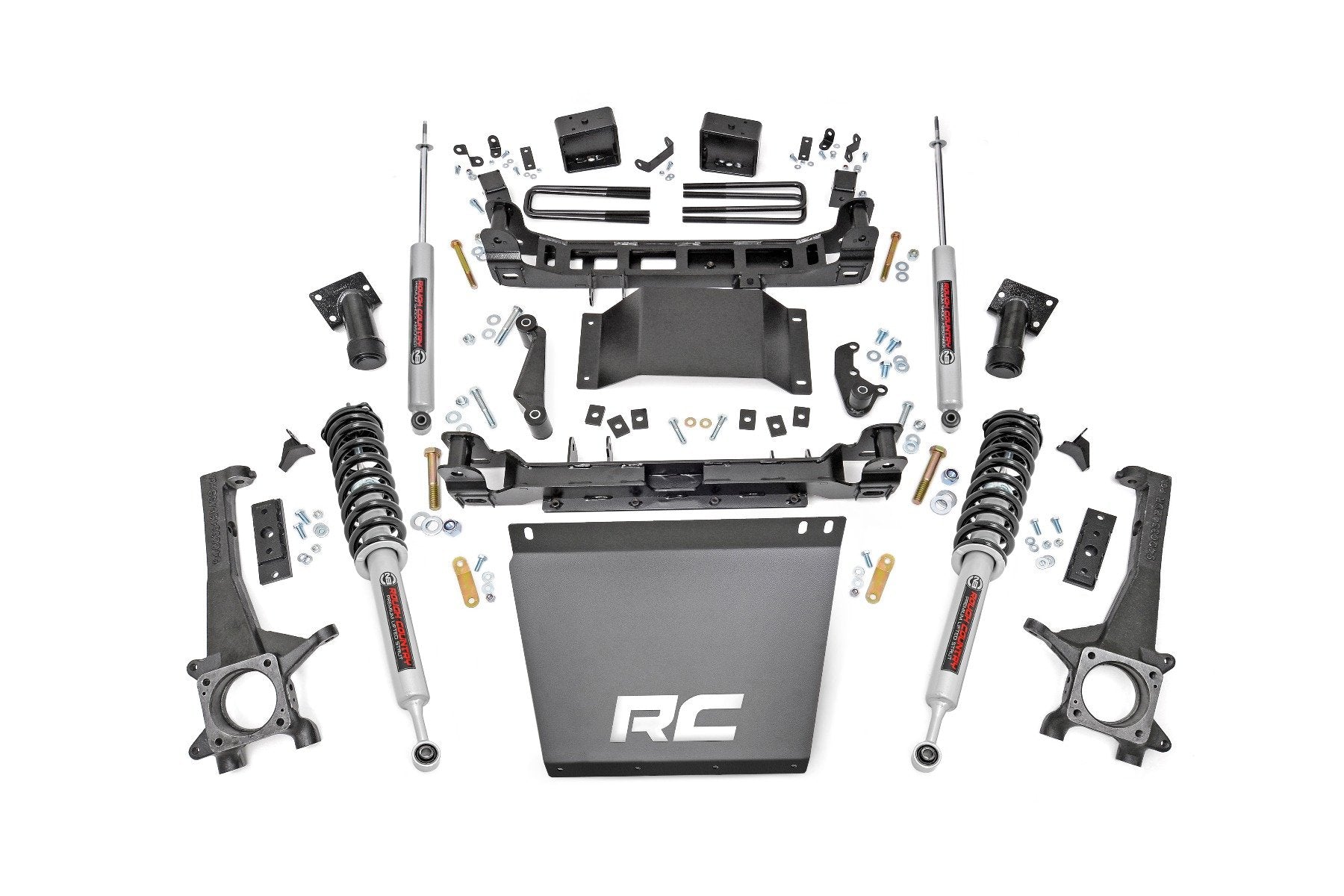 Rough Country 6in For Toyota Suspension Lift Kit N3 Struts 16-23 Tacoma 75831