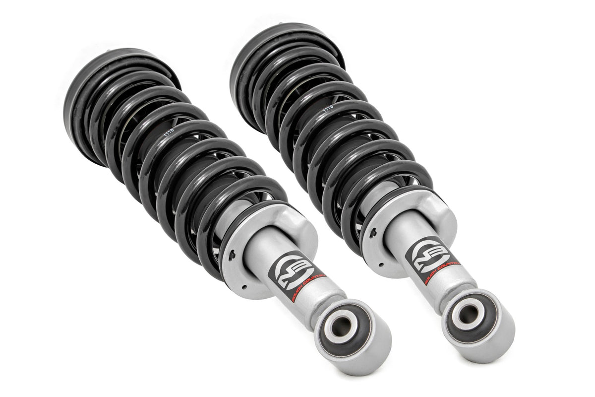 Rough Country Loaded Strut Pair | Stock | for Nissan Frontier 4WD 2005-2026 501175