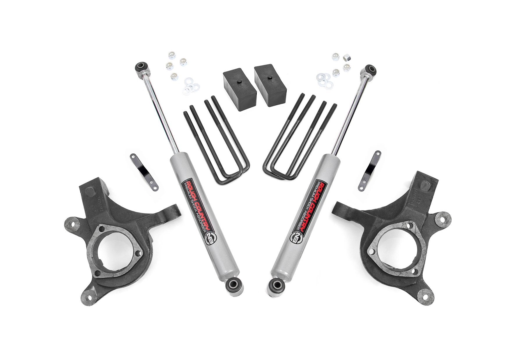 Rough Country 3in GM Suspension Lift Kit 07-13 1500 PU 2WD 10730
