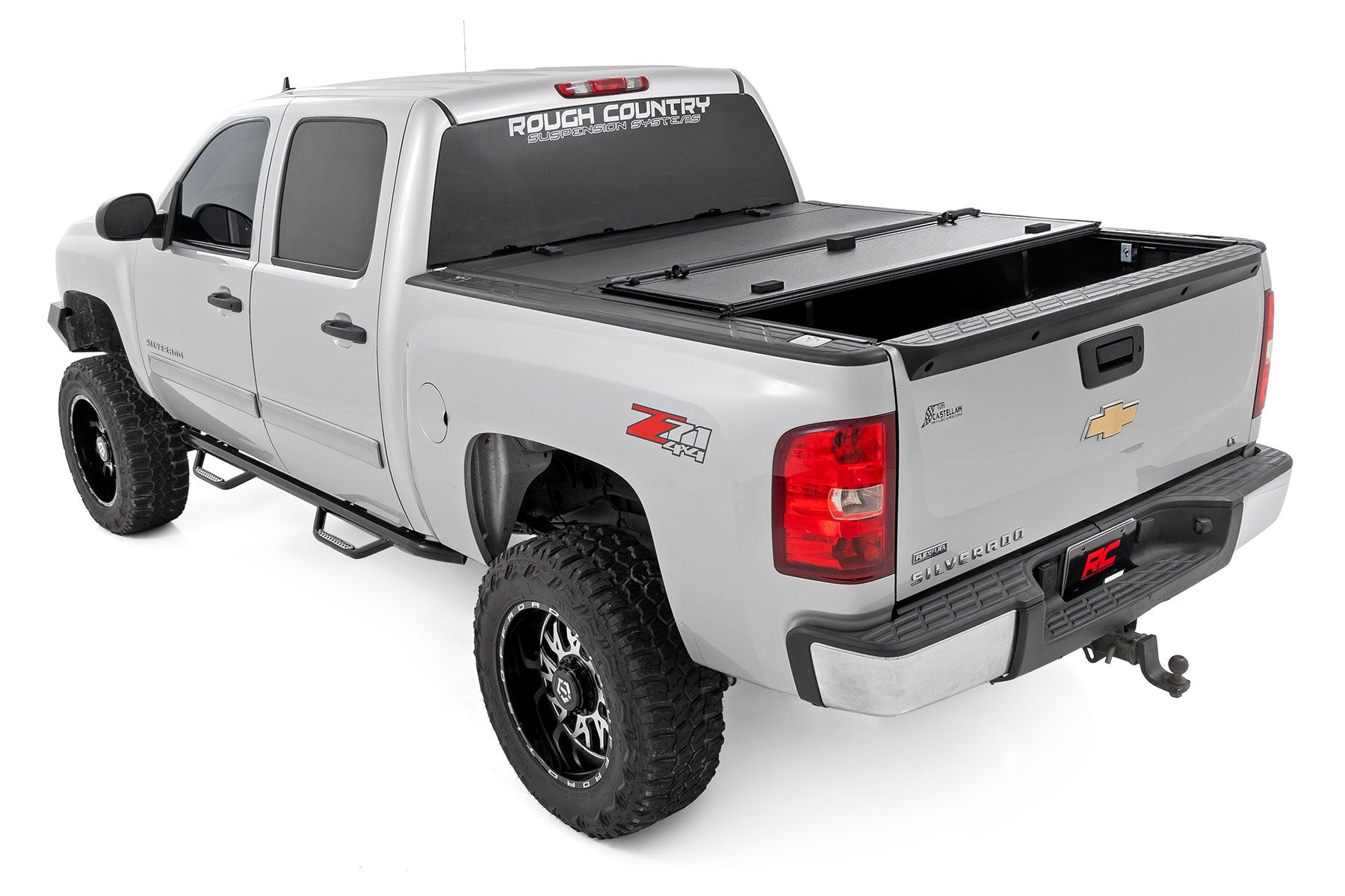 Tri-Fold Flip Bed Cover Tonneau 5'9" Bed Chevy/GMC 1500 07-14 49113551