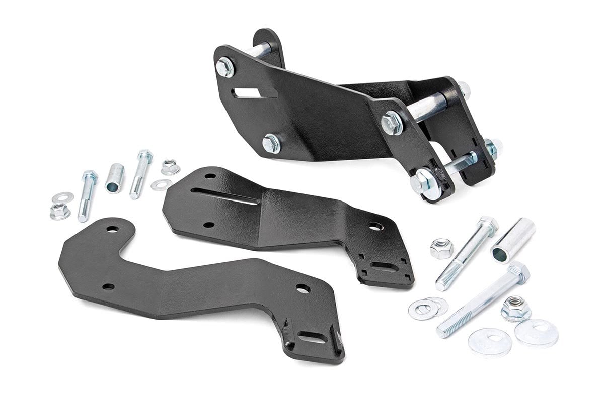 Rough Country Jeep Front Control Arm Relocation Kit 07-18 JK Wrangler 110600