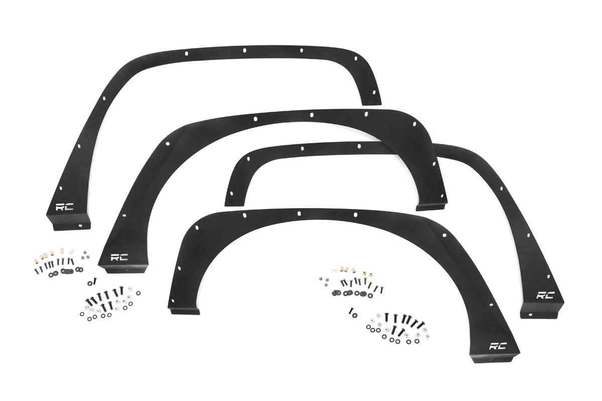 Rough Country Jeep Front & Rear Fender Removal Kit 07-18 Wrangler JK 10538