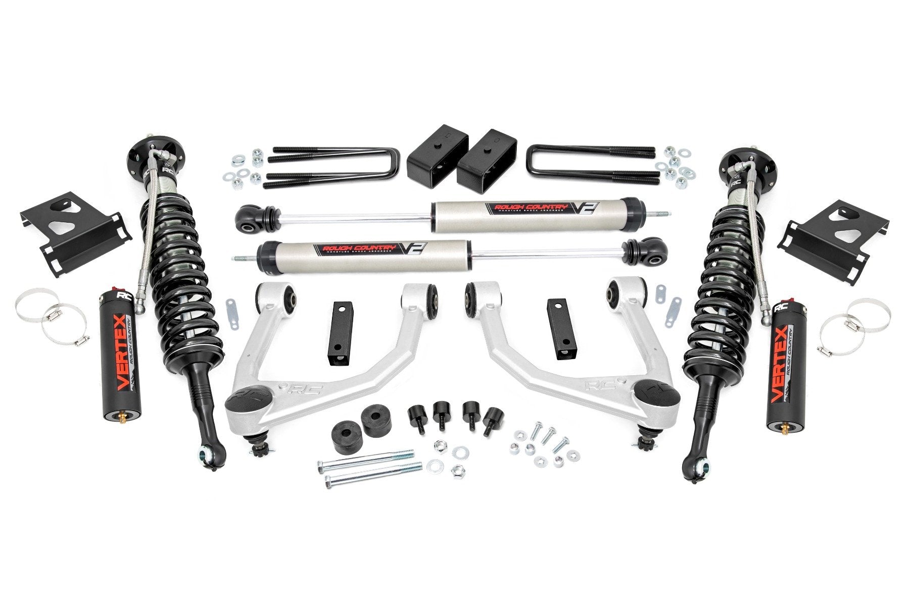 Rough Country 3.5"For Toyota Lift Kit w/Vertex & V2 Shocks 07-21 Tundra 4wd 76857