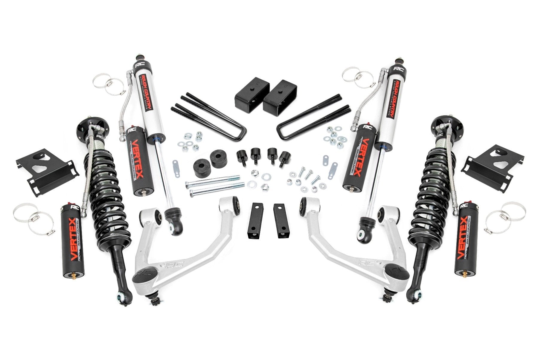 Rough Country 3.5in For Toyota Bolt-On Lift Kit w/Vertex 07-21 Tundra 4wd 76850