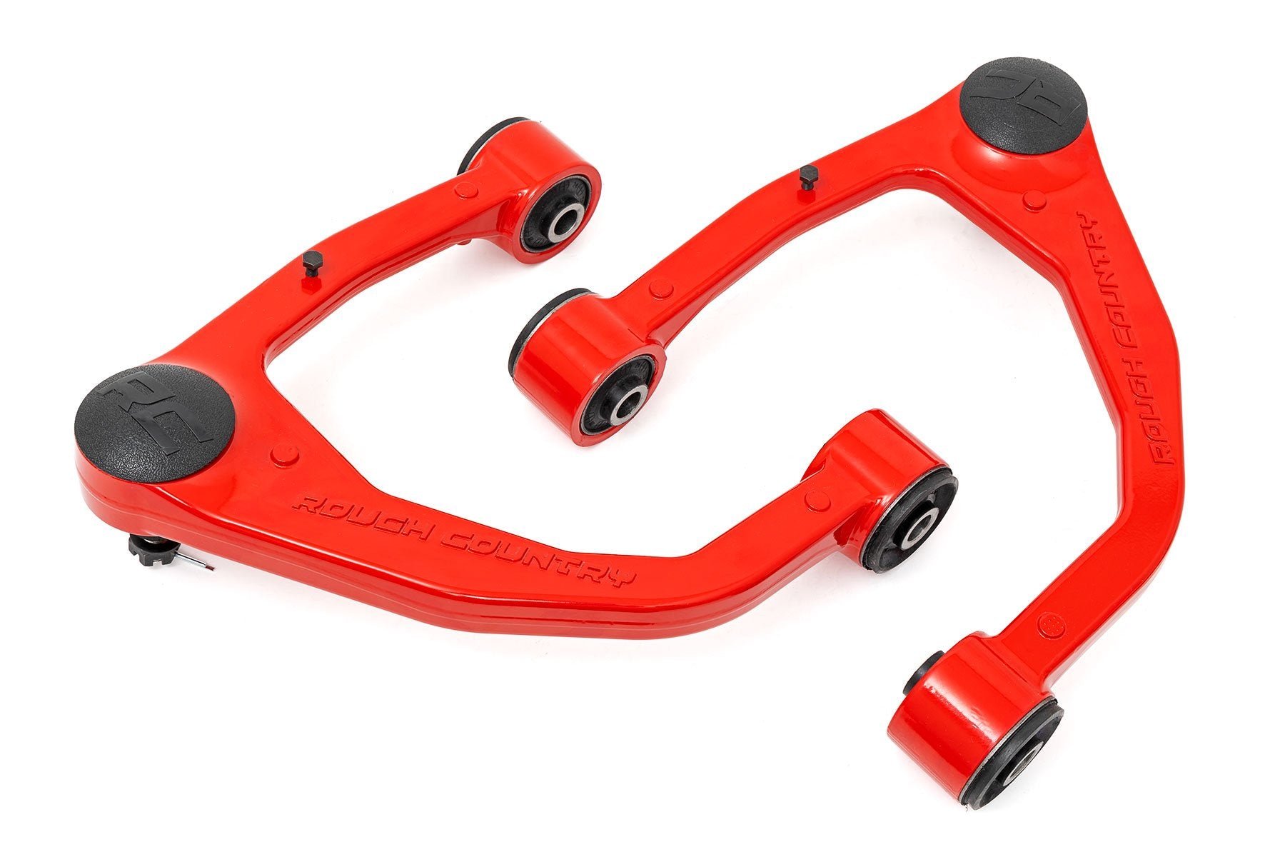 Rough Country Red Forged Upper Control Arms OE Upgrade for Toyota Tundra 07-21 76901RED